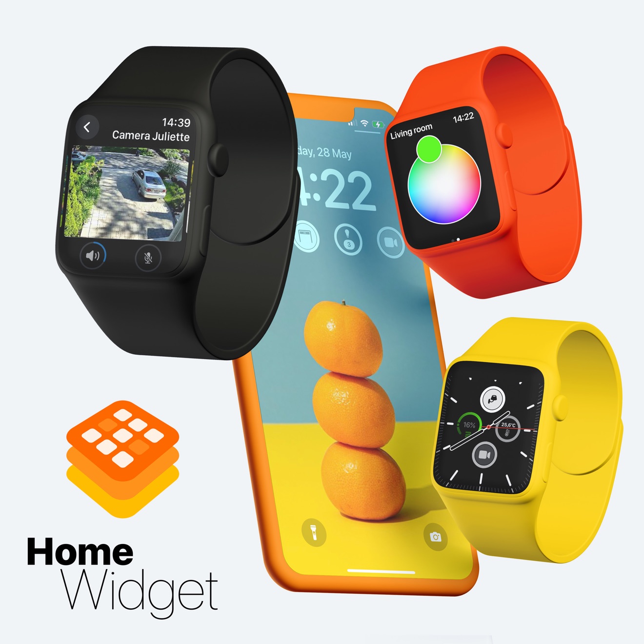 Home Widget Apple Watch marketing preview